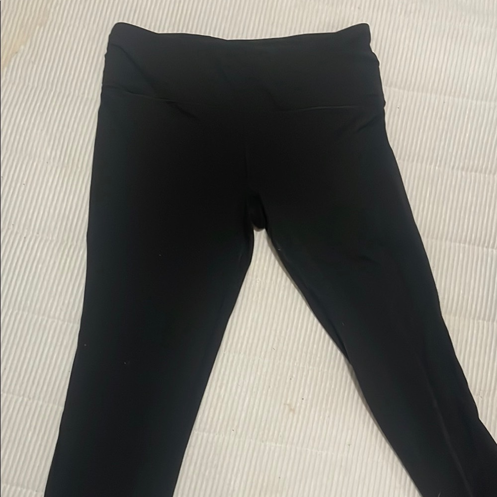 Black High-Waisted Leggings
